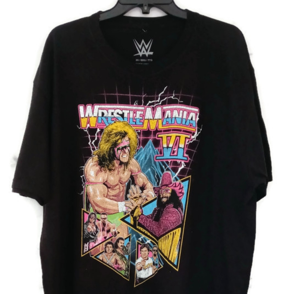 Wrestle Mania 6 Tee- Shirt